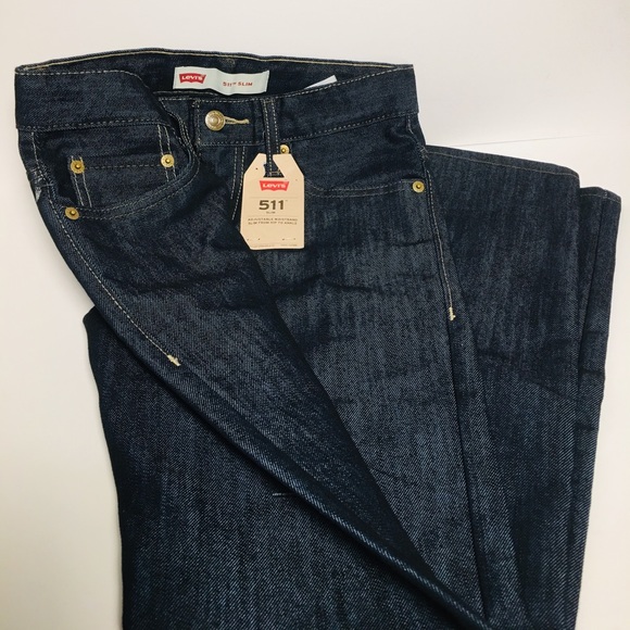 LEVI STRAUSS & CO. BOYS SLIM 511 JEANS - Picture 2 of 4